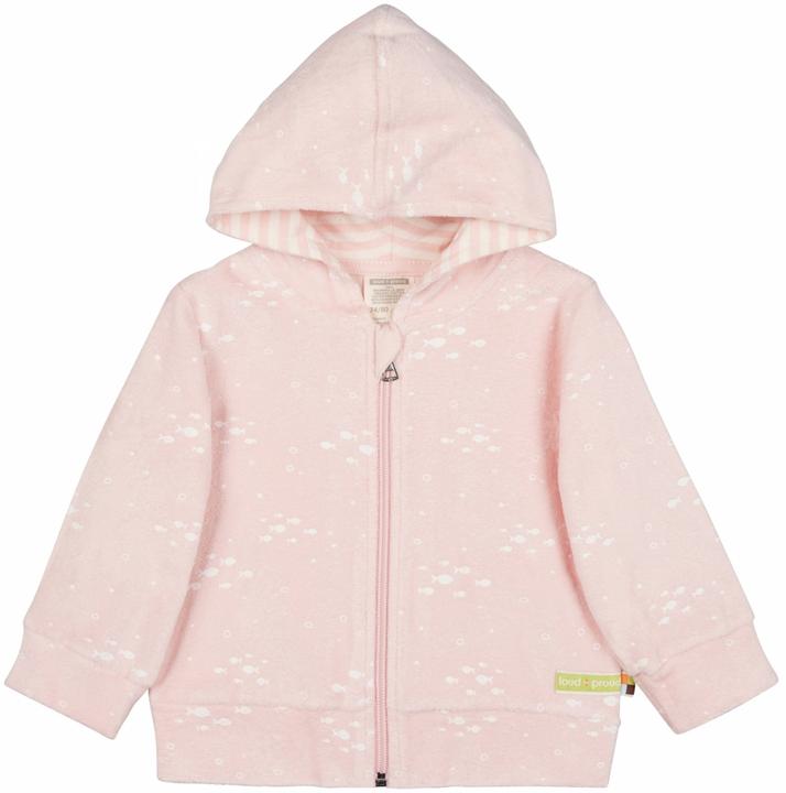 Produktbild loud + proud Kapuzenjacke Frottee (62)
