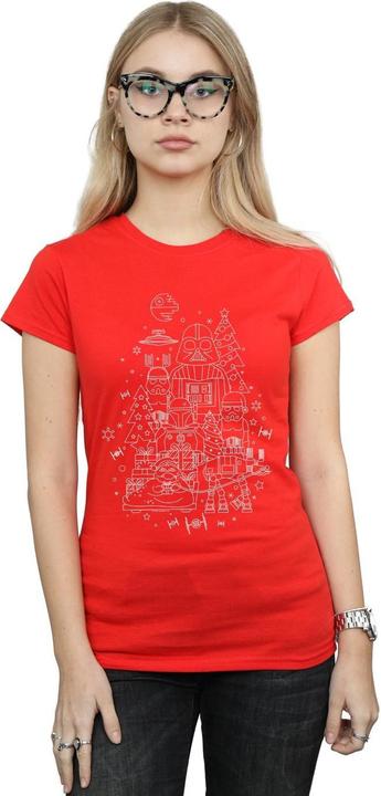 Image du produit Star Wars - T-shirt EMPIRE CHRISTMAS - Femme (XL)