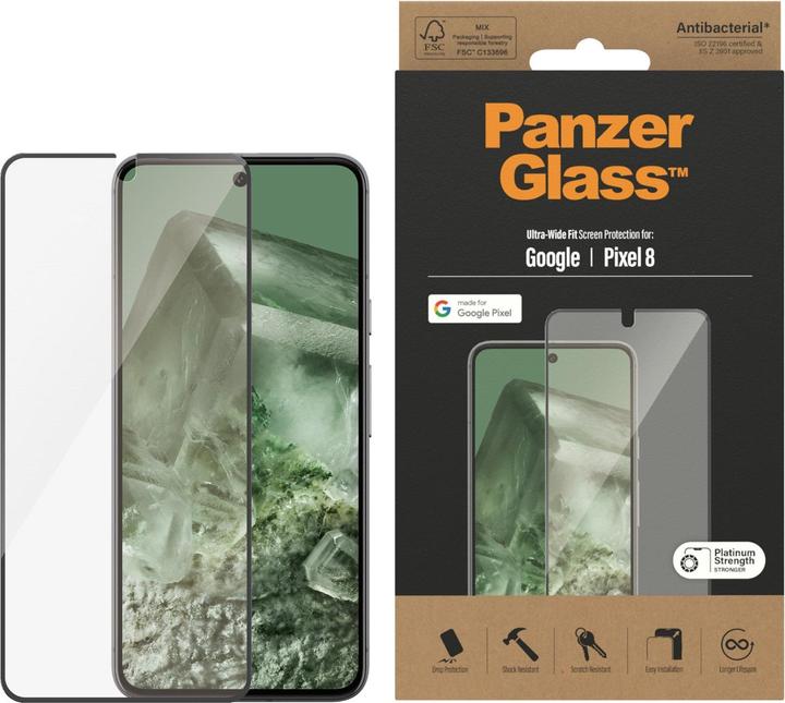 Immagine prodotto PanzerGlass Ultra-Wide Fit (1 Pezzo/i, Google Pixel 8)