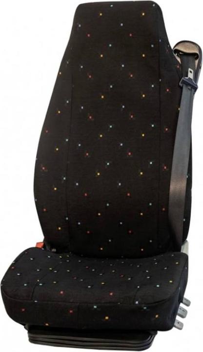 Actual product image HP Autozubehör 22221 Seat Cover Cotton, Polyester Black, Patterned Driver's
