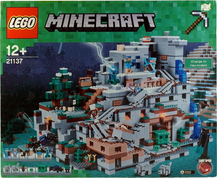 Actual product image LEGO The Mountain Cave (21137, LEGO Minecraft)