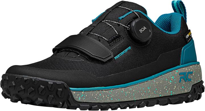 Actual product image Ride Concepts Flume Flat Boa Women's Shoes black/tahoe blue (37.5)