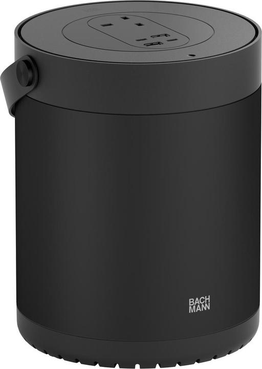 Produktbild Bachmann MOV:E 1xUK 2xUSB A/C schwarz (1 x, USB-A, USB-C, 1.50 m)