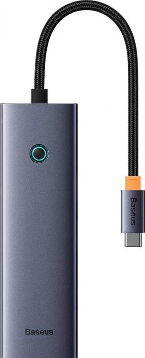 Image du produit Baseus Hub 7w1 UltraJoy 7-Port ( USB-C vers 1xHDMI4K@30Hz + 2xUSB 3.0 + 1xPD +RJ45 + SD/TF3.0) (7 Ports)