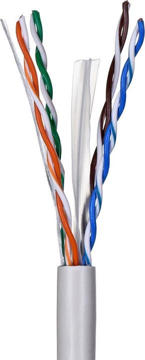 Actual product image Gembird CAT6 UTP 100m Network Cable Gray U/UTP (UTP) (U/UTP, CAT6, 100 m)