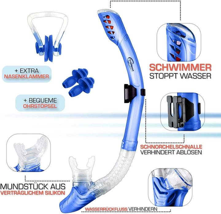 Image du produit Tropisport Kit de plongée en apnée Premium