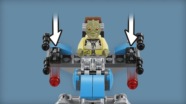 Actual product image LEGO Bounty Hunter Speeder Bike Battle Pack (75167, LEGO Star Wars)