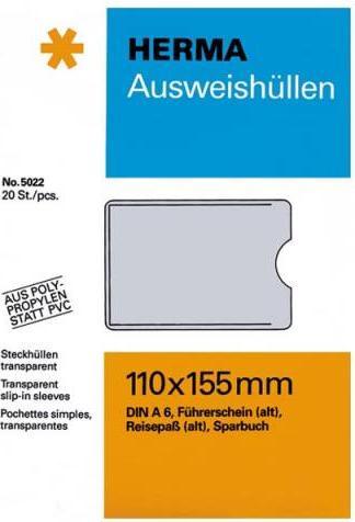 Produktbild HERMA Ausweishüllen (A6, 1 x)
