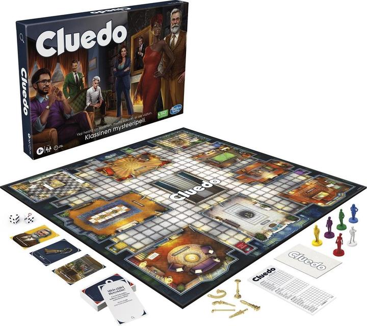 Produktbild Hasbro Gaming Cluedo 45 min Board game Detective (Finnisch)