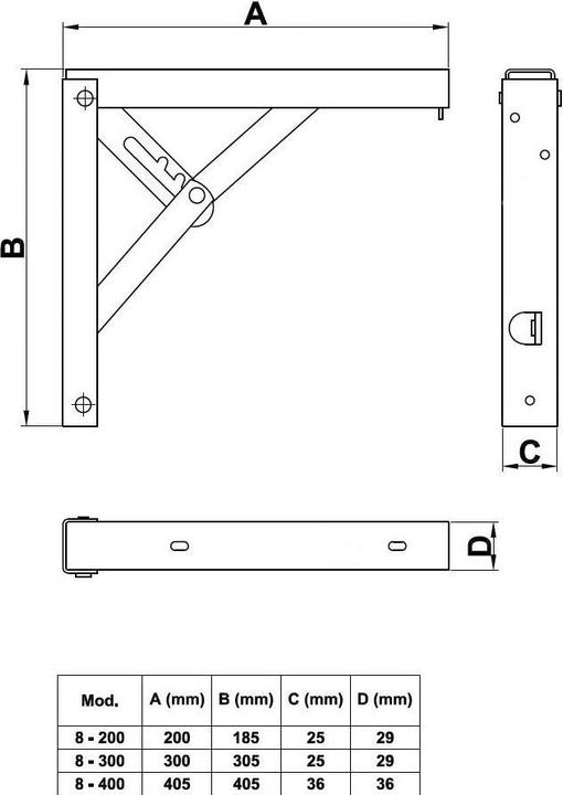 Actual product image Werkstarck Folding consoles