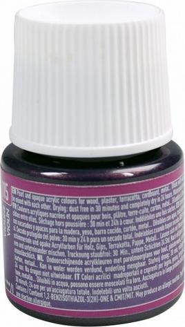 Image du produit Pebeo Deco Couleur acrylique nacrée (Violet pourpre violet, 45 ml)