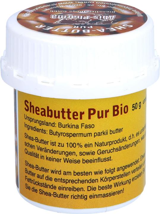 Abis Pharma Sheabutter Pur Bio unraffiniert, 50 g (Körperlotion)