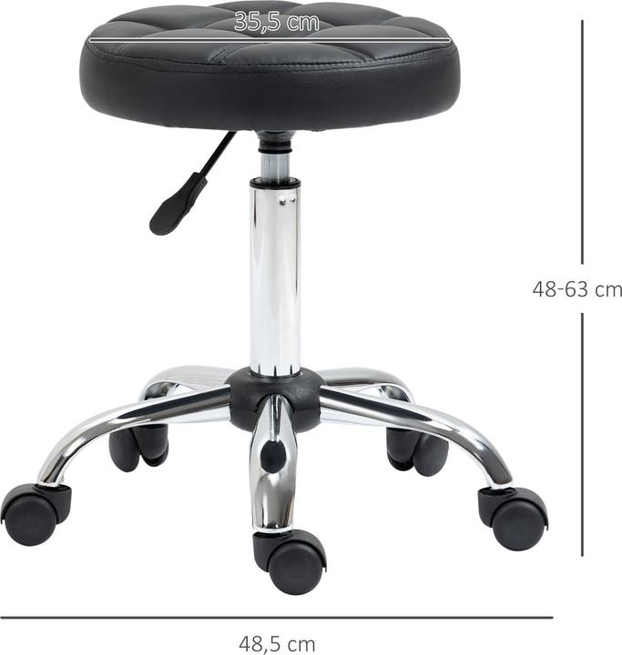 Produktbild Homcom Rollhocker im 2er-Set