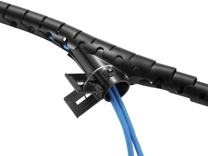 Actual product image equip Spiral cable hose 100cm for under-sink installation bw (Cable spiral hose, 100 cm)