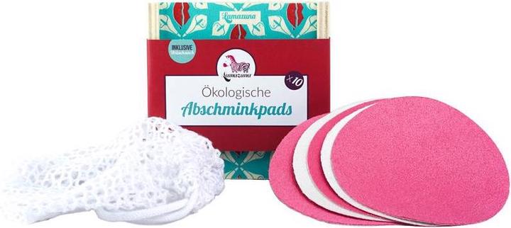 Image du produit Lamazuna Tampons démaquillants 10 pièces dont 1 sachet (Chiffons de nettoyage)