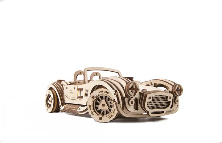 Actual product image Ugears Cobra Drift race car