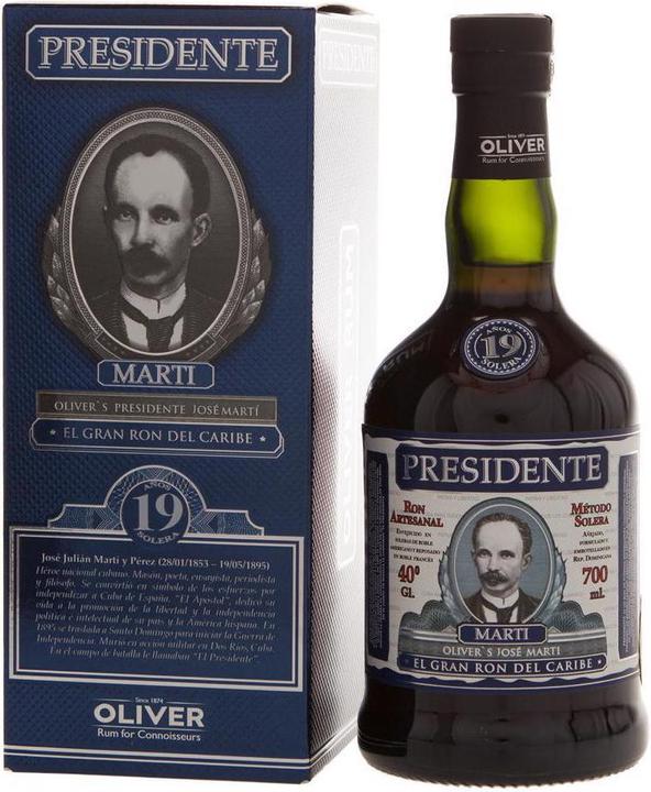 Produktbild Oliver & Oliver Presidente Marti 19 anos Solera 0.7 l
