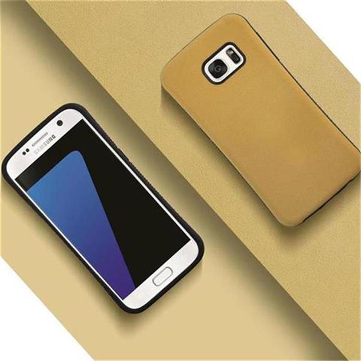 Actual product image Cadorabo Hard Cover Hybrid Rubberized (Samsung Galaxy S7)