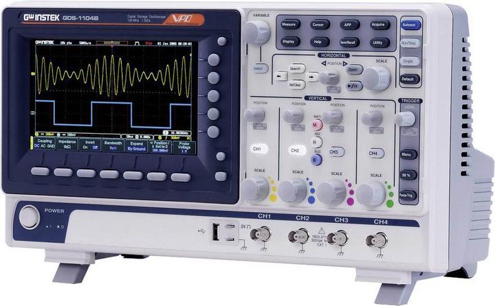 Image du produit GW Instek Oscilloscope numérique Oscilloscope à mémoire (CAT I)
