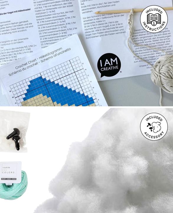 Immagine prodotto I Am Creative Set Amigurumi all'uncinetto