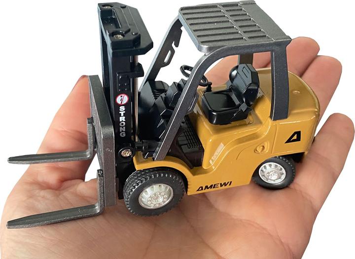 Image du produit Amewi RC Gabelstapler aus Metall 8-Kanal 1:64 RTR (RTR Prêt à fonctionner)