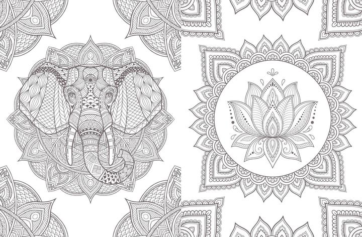 Actual product image Colorful Mandala – Mandala – Achtsamkeit