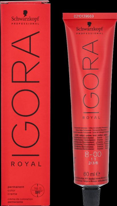 Immagine prodotto Schwarzkopf Professional Igora Royal (8-00 Biondo Chiaro Natura Extra)