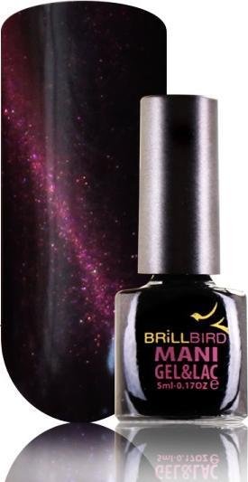 Produktbild BrillBird Cat Eye Gel&Lac “Pink” – 5ml (Pink, Gel-Effekt Nagellack)