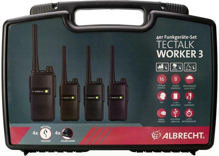 Image du produit Albrecht Tectalk Worker 3 (10 km)