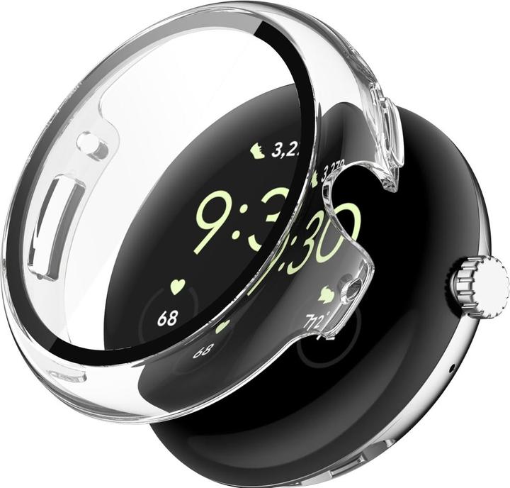 Actual product image Screenguard ClearShield Google Pixel Watch 2 armoured glass screen protector case