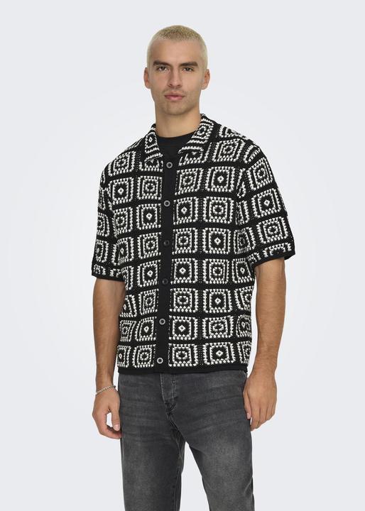 Immagine prodotto Only & Sons ONSBART Gestricktes Polo-Hemd Polo (L)