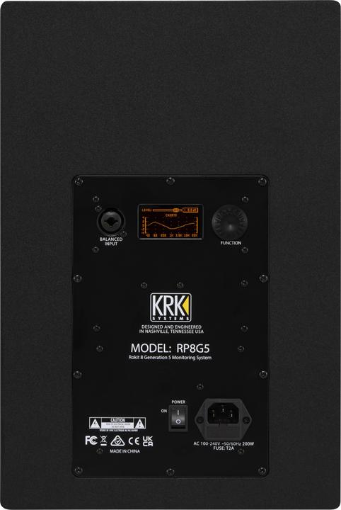 Actual product image KRK Rokit 8 G5 (Active, 1 pc., 1x 203 W)