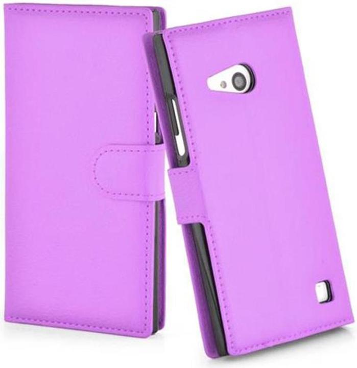 Actual product image Cadorabo Book with stand function cover (Nokia Lumia 730)