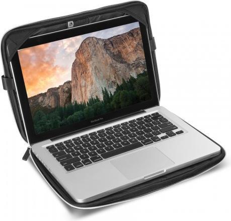 Produktbild Tucano Étui de protection (Housse) Velvet pour ordinateur portable 15" max (Noir) (15", Apple)