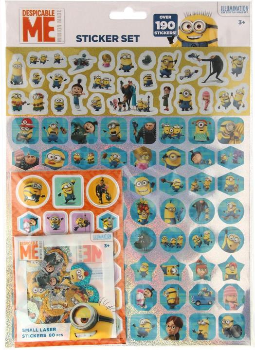 Actual product image Minions sticker set, 190 pcs.