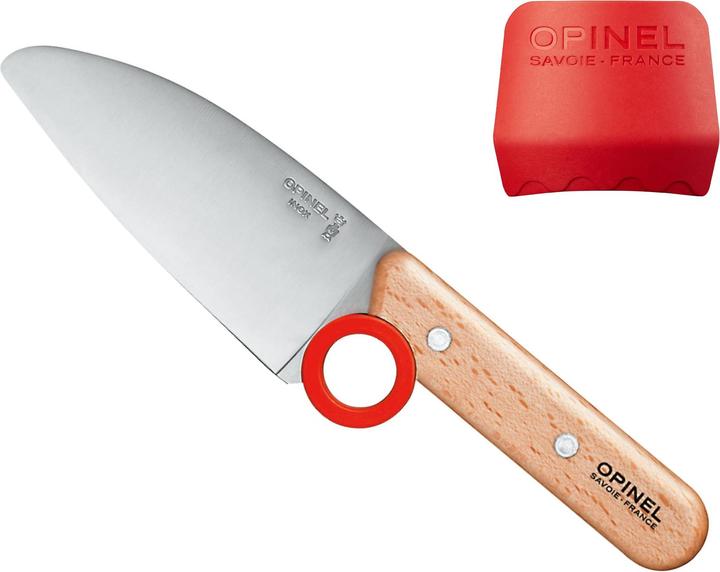 Actual product image Opinel Children's chef's knife set "Le Petit Chef" 2-piece (10.20 cm)
