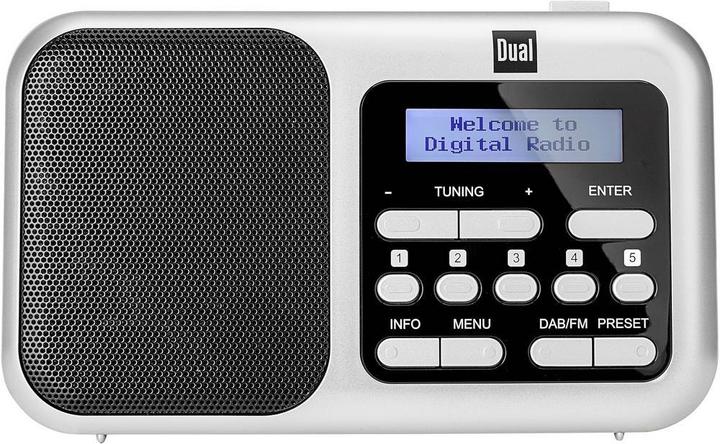 Produktbild Dual DAB 4.2 Tischradio DAB+, DAB, UKW DAB+, UKW Silber (DAB+, UKW)