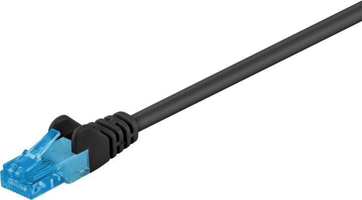 Produktbild Goobay CAT 6a Patchkabel, U/UTP, Schwarz, 50 m (U/UTP, CAT6a, 50 m)
