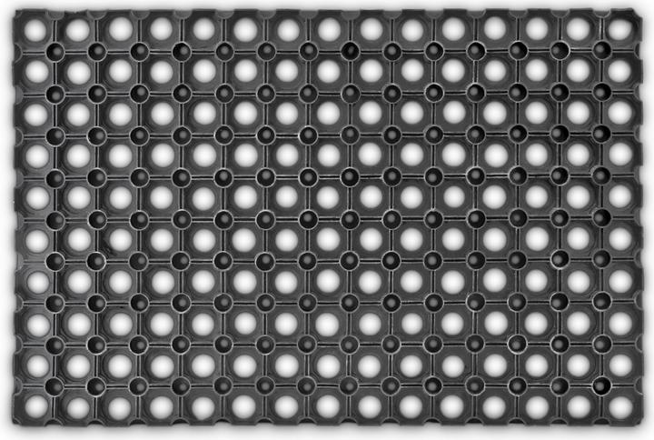 Produktbild Relaxdays Fussabtreter Gummi (60 x 40 x 1.5 cm)