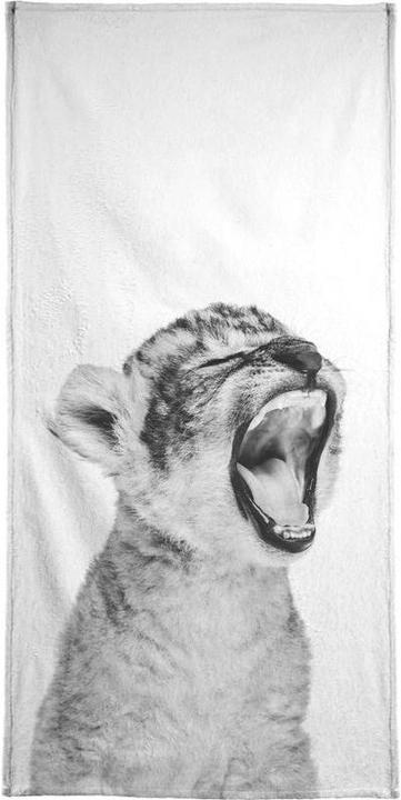 Actual product image Juniqe Sleepy Leopard Classic - Leopards (70 x 140 cm)