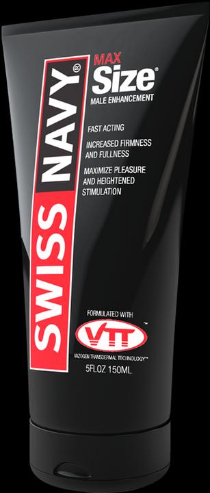 Actual product image Swiss Navy MaxSize (150 ml)