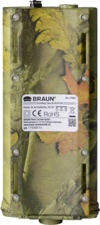 Immagine prodotto Braun Photo Fotocamera da gioco Scouting Cam BLACK700