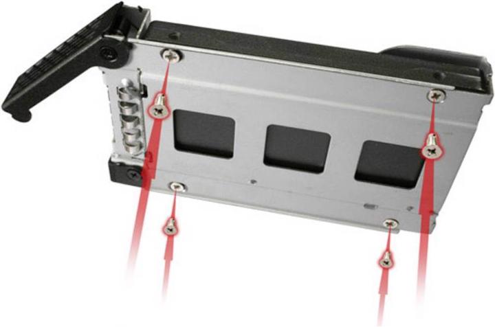 Produktbild ICY 5.25 Zoll Festplatten Einbaurahmen