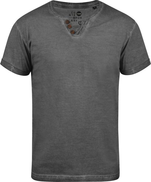 Immagine prodotto Solid Tino T-Shirt A Maniche Corte Maglietta Da Uomo Con Collo A V In Cotone 100% (S)