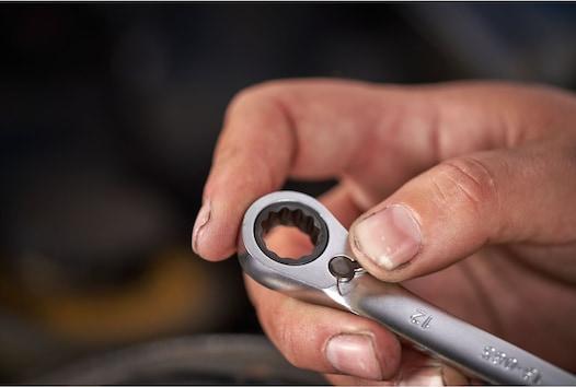 Actual product image Stanley Ratchet ring spanner (17 mm, 12 mm, 14 mm, 10 mm, 13 mm)