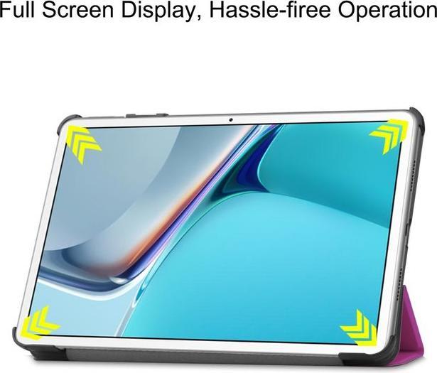 Actual product image MU Classic Triple foldable leather cover (Huawei MatePad 11 (2021))
