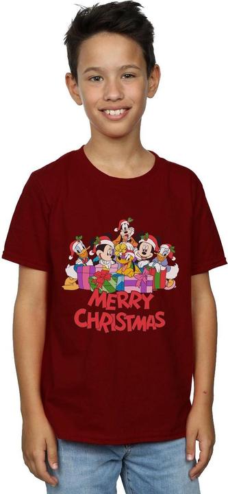 Actual product image Disney Boys Mickey Mouse And Friends Christmas T-Shirt (152, 158)