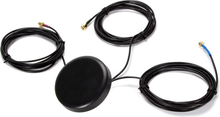 Produktbild Teltonika PR1KCS28 Combo SISO Mobile / GNSS / Wi-Fi roof SMA Antenna (GPS, WLAN, GSM)