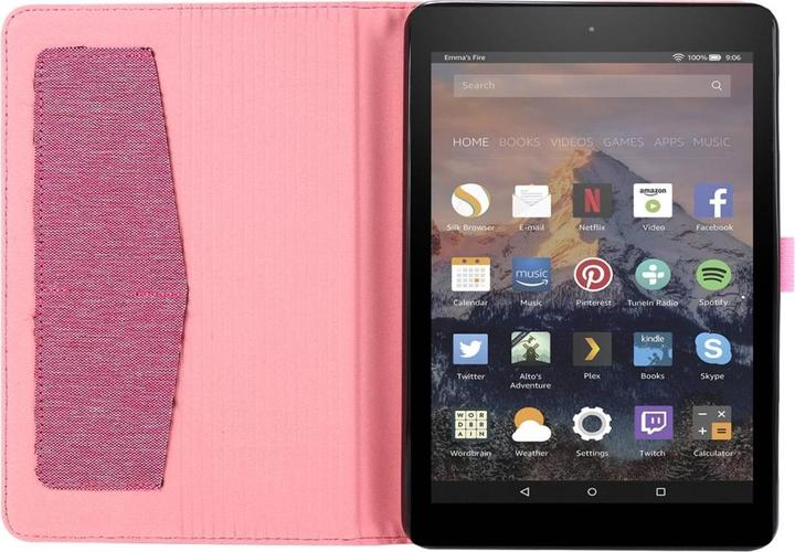 Produktbild König Design Schutz Hülle für Amazon Fire HD 8 (2020) Smart Cover Case Etui Tablet Tasche Neu (Fire HD 8 (2020))