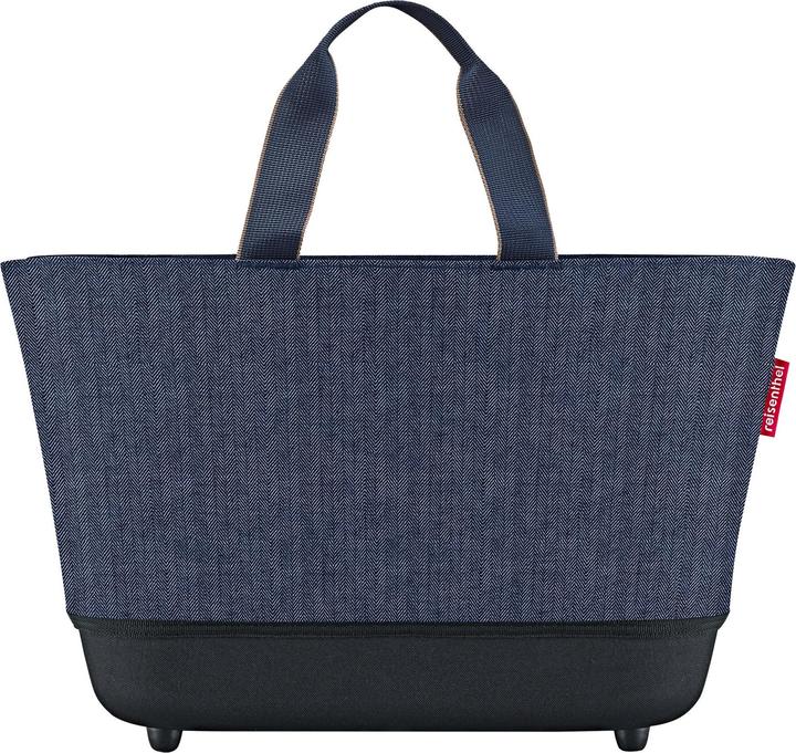Produktbild reisenthel Tasche Shoppingbasket Herringbone Dark Blue